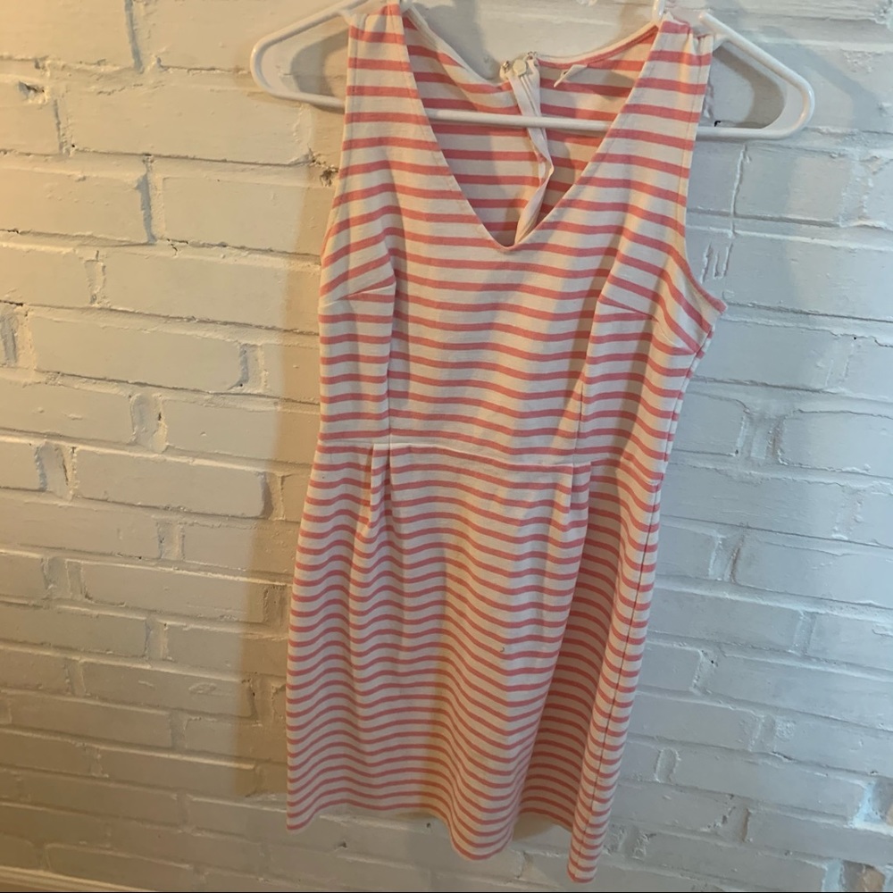 Pink striped dress!
